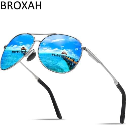 Retro Polarized Sunglasses Men 2020 Vintage Mens Driving Glasses Pilot Sunglasses Male Coating Mirror Eyewear Accessories