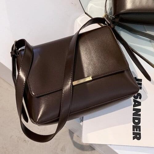 Luxury Brand Womens Shoulder Crossbody Bags 2021 New Quality PU Leather Fashion Handbags Ladies Messenger Bags Purses