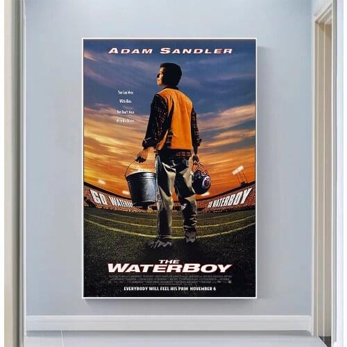 V0568 The Waterboy (2) Vintage Classic Movie Wall Silk Cloth HD Poster Art Home Decoration Gift