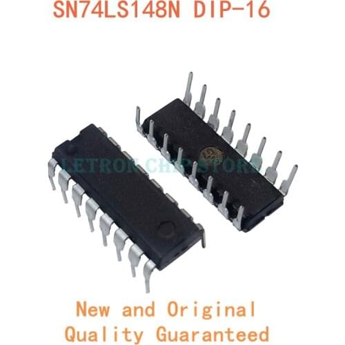 10pcs SN74LS148N DIP16 HD74LS148P DIP DIP-16 74LS148N SN74LS148 74LS148 original and new IC