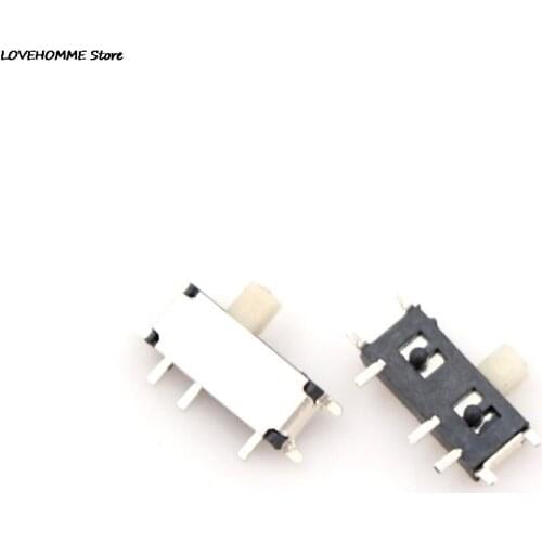 20PCS Miniature Horizontal Slide Switch SMD 7 Pin Mini Slide Switch On-OFF 2Position Micro Slide Toggle Switch