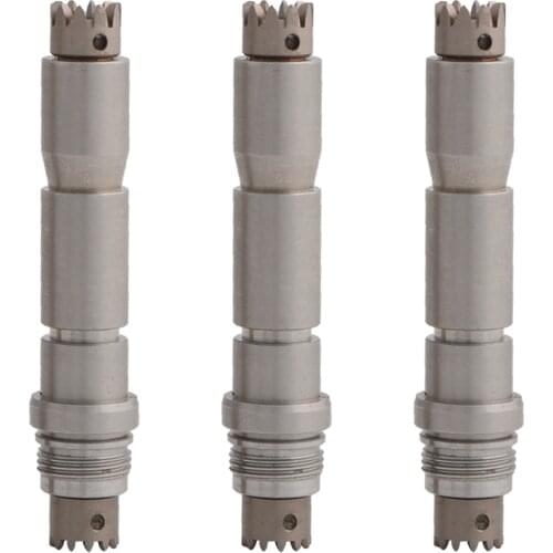 3pcs Shaft Drive for Ti-Max X25L Dental 1:1 Fiber Optic Contra Angle Low Speed Handpiece Blue Ring Air Turbine