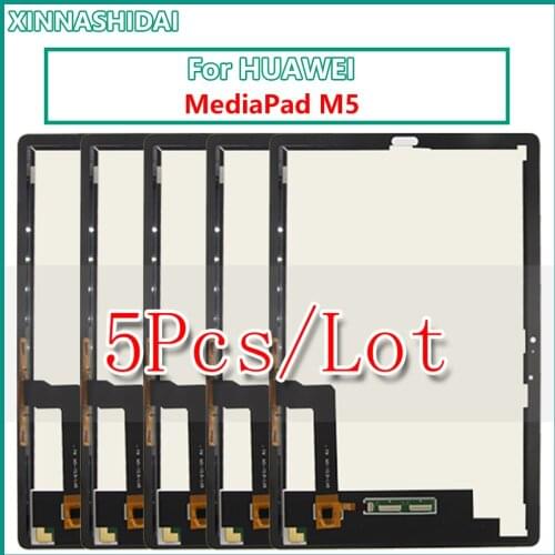 5 Pcs/lot 10.8" For Huawei MediaPad M5 10.8 CMR-AL09 CMR-W09 LCD Display Touch Screen Digitizer Assembly Replacement