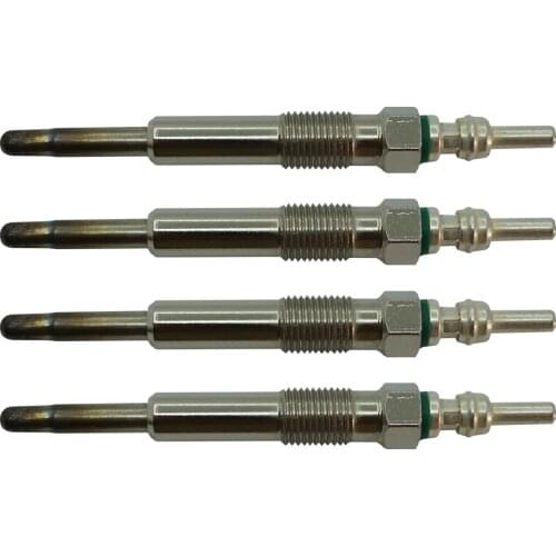 Free Shipping Auto Parts New 4 Pieces Heater Glow Plugs GX82, 0100226373 For Renault Opel Nissan Dacia Suzuki Mitsubishi