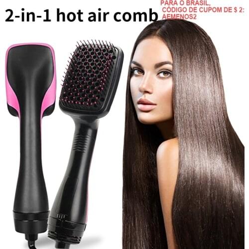 Hair Dryer Brush One Step Hair Blower Brush Electric Hot Air Brush Travel Blow Dryer Comb Professional Hairdryer Hairbrush