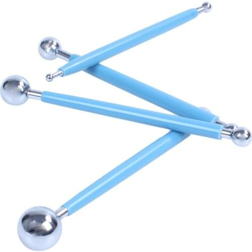 Metal Ball Stylus Clay Ceramics Pottery Sculpting Modeling Tool Set