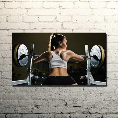 Bodybuilding Motivational Quote Art Silk Poster Print 13x24 24x43inches Gym Room Decor Fitness Sports Picture 02-08
