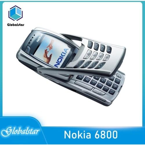 Nokia 6800 Refurbished Original unlocked Nokia 6800 phone 1.7' Flip phone Free shipping