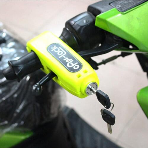 Nuoxintr Universal Motorcycle Handlebar Lock Motocross Handle Theft Protection Lock Brake scooter Throttle Grip Security Lock