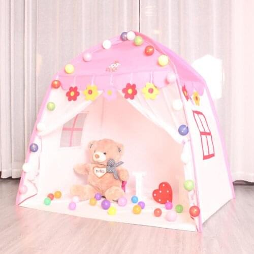 Childrens Tent Strong Large Space Foldable Anti-mosquito Playhouse Princess Castle