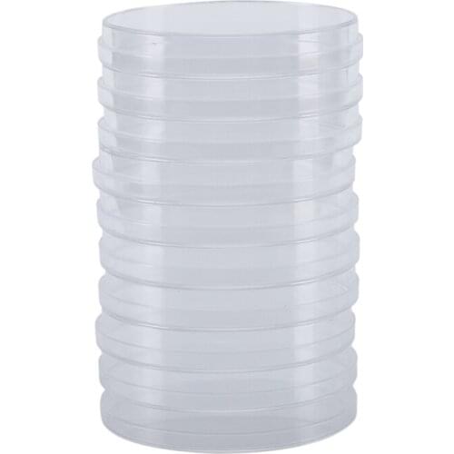 Plastic Petri Dish 90 x15mm, Sterile, Pack of 10