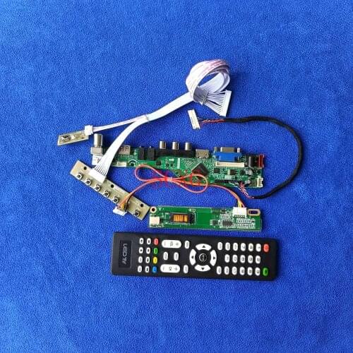 Fit LP171W02/LP171WE2/LP171WE3 Signal Analog Kit AV VGA USB HDMI-compatible 1680*1050 LCD drive controller card 1CCFL 30Pin LVDS