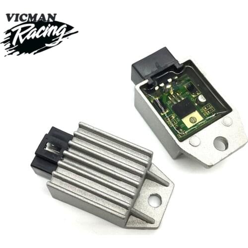 Motorcycle Scooter Voltage Regulator Rectifier 12V 4Pin fit for Buggie with GY6 50cc 125cc 150cc CD70 Moped Scooter ATV Gokarts