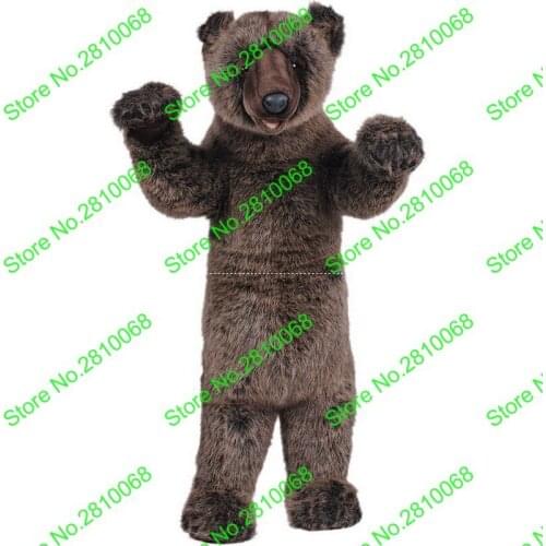 Make EVA Material Helmet grizzly bears Mascot Costumes Crayon Cartoon Apparel Birthday party Masquerade 975