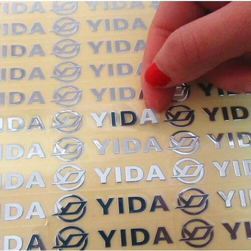 Custom high quality printing die cut outdoor use vinyl decorative stickers