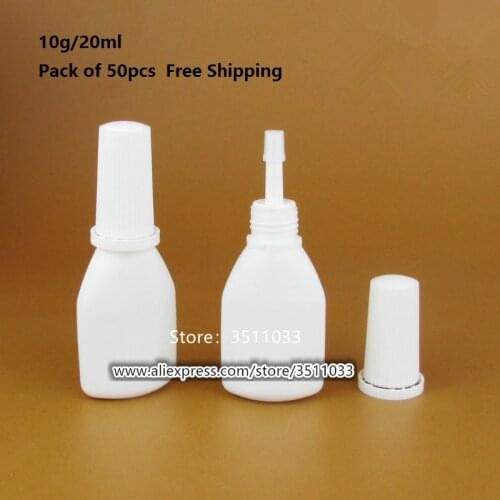 10g White Medical Plastic Dusting Powder Bottle Squeeze Powder Spray Plastic Bottle Empty Powder Spray Container 20ml 50pcs