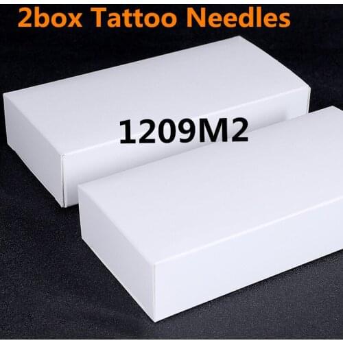Tattoo Needles 100pcs 9M2 Disposable Tattoo Needles 304 Medical Stainless Steel Hot Selling for Tattoo Needle Supply