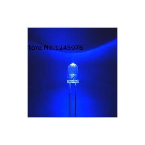 3mm blue 1000pcs Free shipping 3mm blue DIP LED round head Light Beads 3mm blue