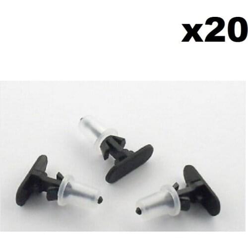 20x For Opel / Opel Weatherstrip & Rubber Door Seal Gasket Clips / Fasteners