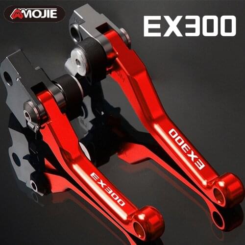 CNC handbrake Accessories EX300 Motorcycle DirtBike Motocross dirt bike Pivot Brake Clutch Levers FOR GASGAS EX300 2017 2018