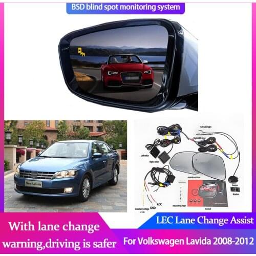 Car BSM BSD for Volkswagen Lavida 2008-2012 Blind Spot Radar Detection System Microwave Sensor Driving Reversing Radar Sensor