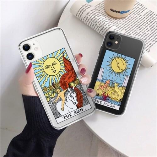 Retro Funny Animal Phone Case For iPhone For 11 Pro Max 7 8 Plus XS Max 12 Mini 12 Pro 6 6s X XR SE 2020 Clear Cartoon Sun Capa