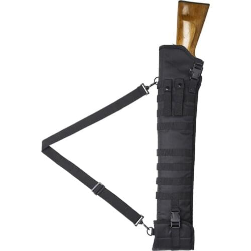 Tactical Rifle Shotgun Scabbard 34 inch Molle Protective Shotgun Case Shoulder Sling Holster Military Army Gun Bag