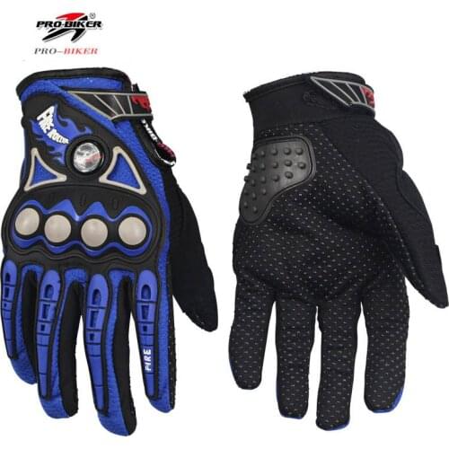 Full Finger Motorcycle Glove MTB ATV Racing Moto Enduro Gloves Riding Cycling Guantes Luvas 4 colors M-XL Motocross Gloves