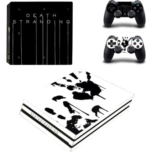 Death Stranding PS4 Pro Stickers Play station 4 Skin Sticker Decal For PlayStation 4 PS4 Pro Console & Controller Skins Vinyl