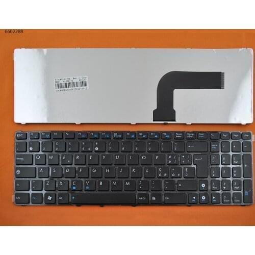 Italian New Replacement Keyboard for ASUS K52 K52D K52J K52JK K52JR K52F K52JE K52JT K52JU K52JV K52N Laptop Black with Frame