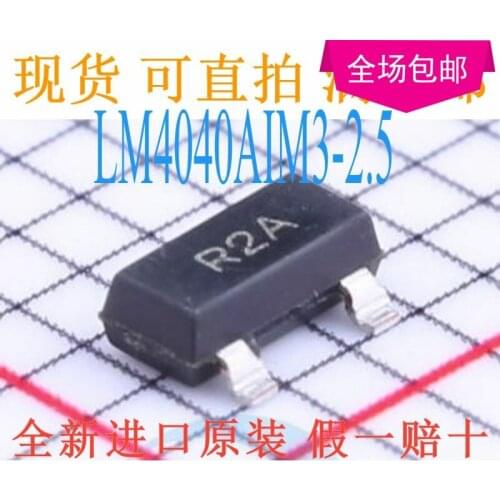 New 10pcs/lot LM4040AIM3-2.5 R2A LM4040 LM4040AIM3 SOT-23