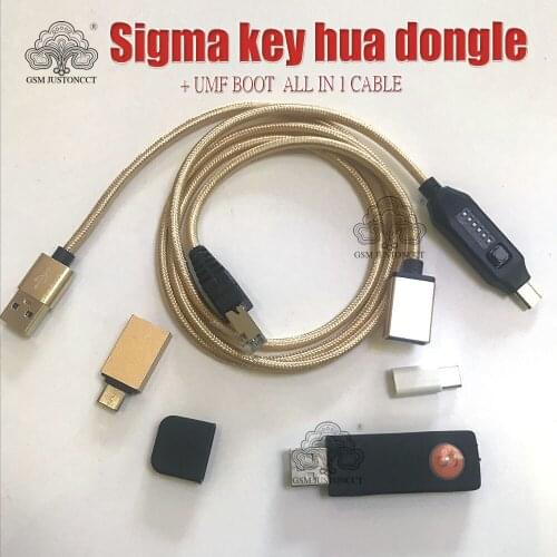 2021 NEW Original SigmaKey Sigma key Dongle Huawei Edition +UMF ALL BOOT in one CABLE