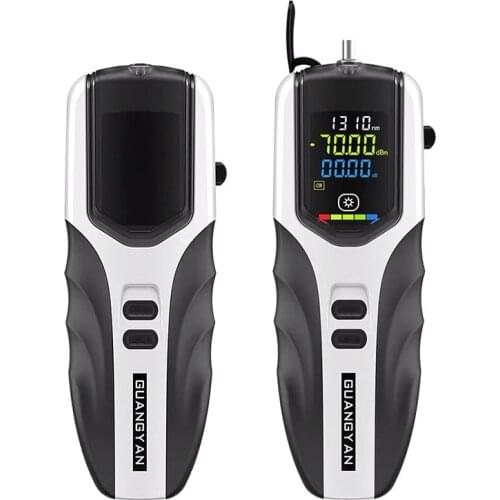 NEW Mini Multifunction Optical Power Meter Rechargeable battery optical power meter G7 Color LCD Screen fiber optic power meter