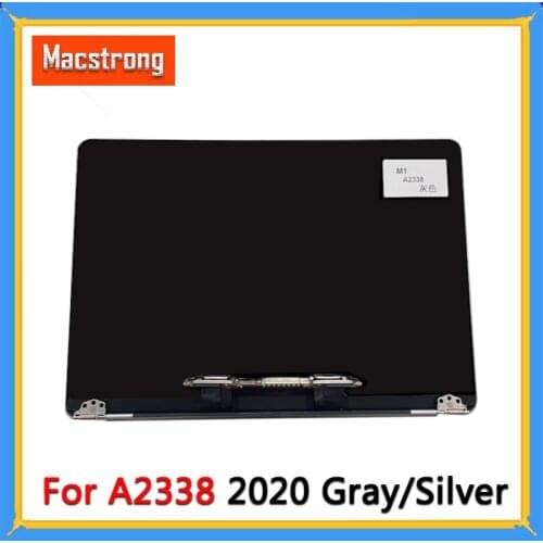 New A2338 LCD Screen Assembly for Macbook Pro Retina 13.3" A2338 Full Display Screen EMC 3578 2020 M1 Space Gray/Silver