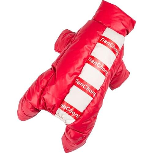 Dog Clothes Winter Puppy Pet Coat Jacket For Small Dogs Thick Warm Waterproof Pet Dog Jumpsuit Chihuahua French Bulldog Clothing