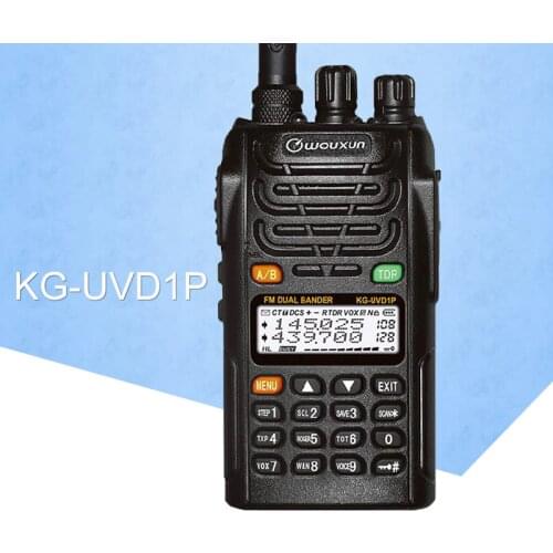 New Original KG-UVD1P Walkie Talkie VHF/UHF Dual Band 136.000-174.995MHz & 400.000-479.995MHz FM Transceiver Two Way Raido
