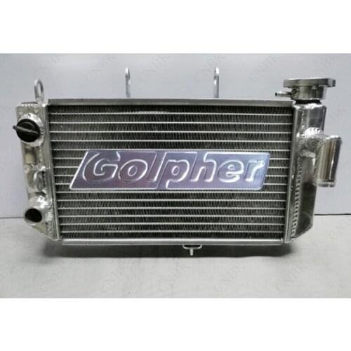 Radiator for Loncin Lx 650 Lx650 NK All-Aluminum Water Tank Thickened All Kinds of Modified Water Tank Can Be Customized