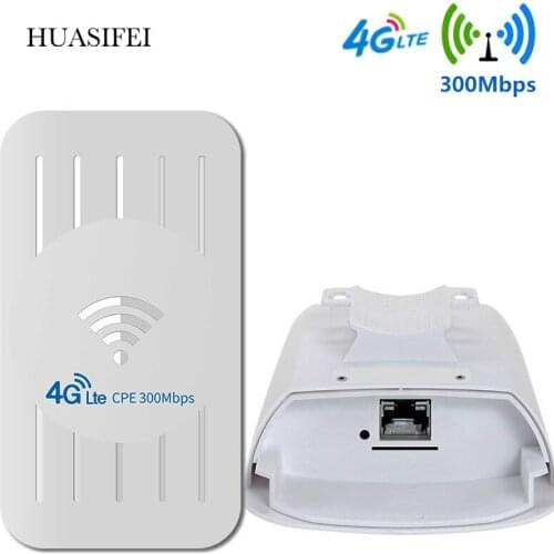 300Mbps CAT4 router 3G / 4G LTE wi fi router with sim card waterproof outdoor router for IP camera/external WiFi coverage