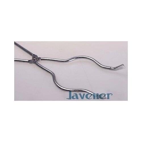 35cm Stainless Steel Crucible Tong Clamp Graphite Melting Furnace Pliers Holder For Melting Pouring Casting