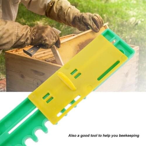 Beehive Door 5 Pcs Beehive Bee Box Door Anti-escape Plastic Hive Gate Sheet Door Beekeeping Nest Spacer Equipment Tools