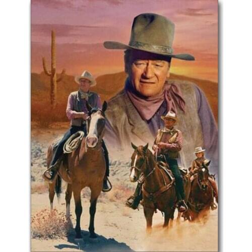 Full Square/Round Drill 5D DIY Diamond Painting "Cowboy riding horse" 3D Embroidery Cross Stitch Mosaic Decor Gift