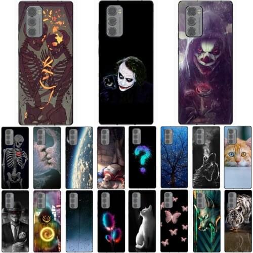 For LG WING 5G Case Fashion Silicone Soft TPU Cute Back Cases for LG Wing 5 G Phone Cover Funda Coque