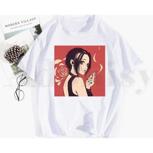 Nana Anime Japanese Harajuku Manga Ren Honjo Tshirt Hip Hop Girl Top Tees Harajuku Tshirts Men Fashion Summer T-shirts