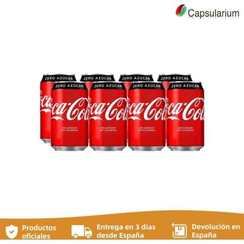 Coca-Cola Zero lata, pack 8x33cl