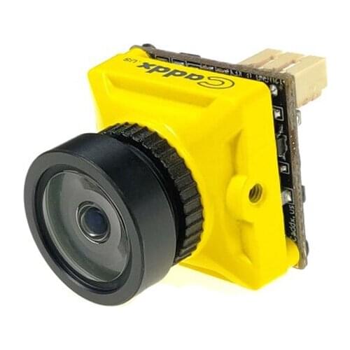 Caddx Turbo Micro S2 FPV Camera 4:3 PAL/NTSC 1.8mm Full size lens Newest CCD Sensor w/ Ultra Low Latency Camera for FPV Racing