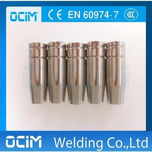 5PCS MB15AK 12MM Conical Nozzle welding accessories shield cup