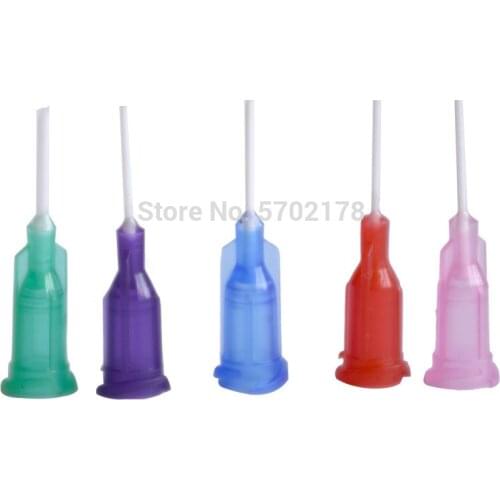50PCS Corrosion-resistant quick-drying glue PP hose needle anti-scratch hose PP resilience needle