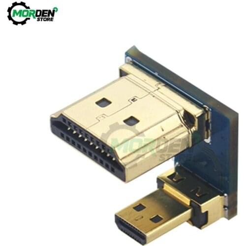Micro HDMI Male Jack/plug to male HDMI Connector Converter Adapter for Raspberry Pi 4B