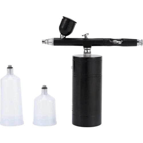 Promotion! Wireless Airbrush Kit, Airbrush Compressor, High Capacity Ink Cup Airbrush for Nail Paint Cake Coloring