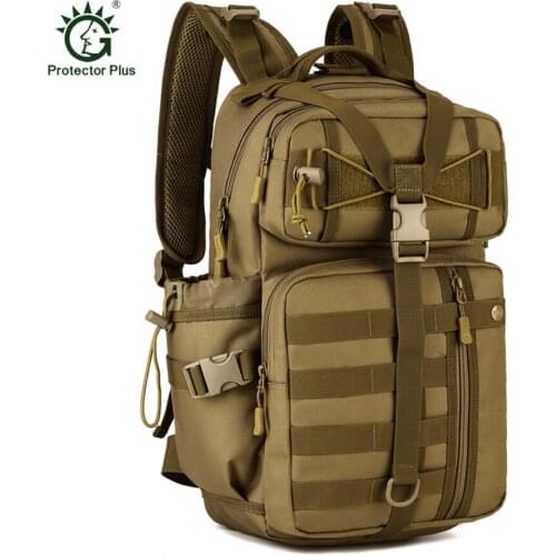 Protector Plus Outdoor Molle 30L Sport Bags Tactical Bag Military Backpack Fishing Hunting Camping Hiking Tactical Rucksack